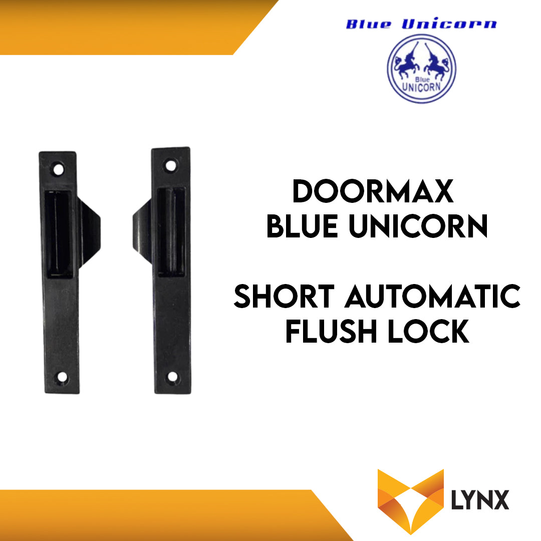 DOORMAX BLUE UNICORN short AUTOMATIC FLUSH LOCK