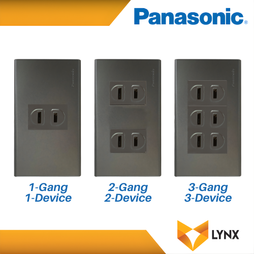 Panasonic Wide Flat Pin