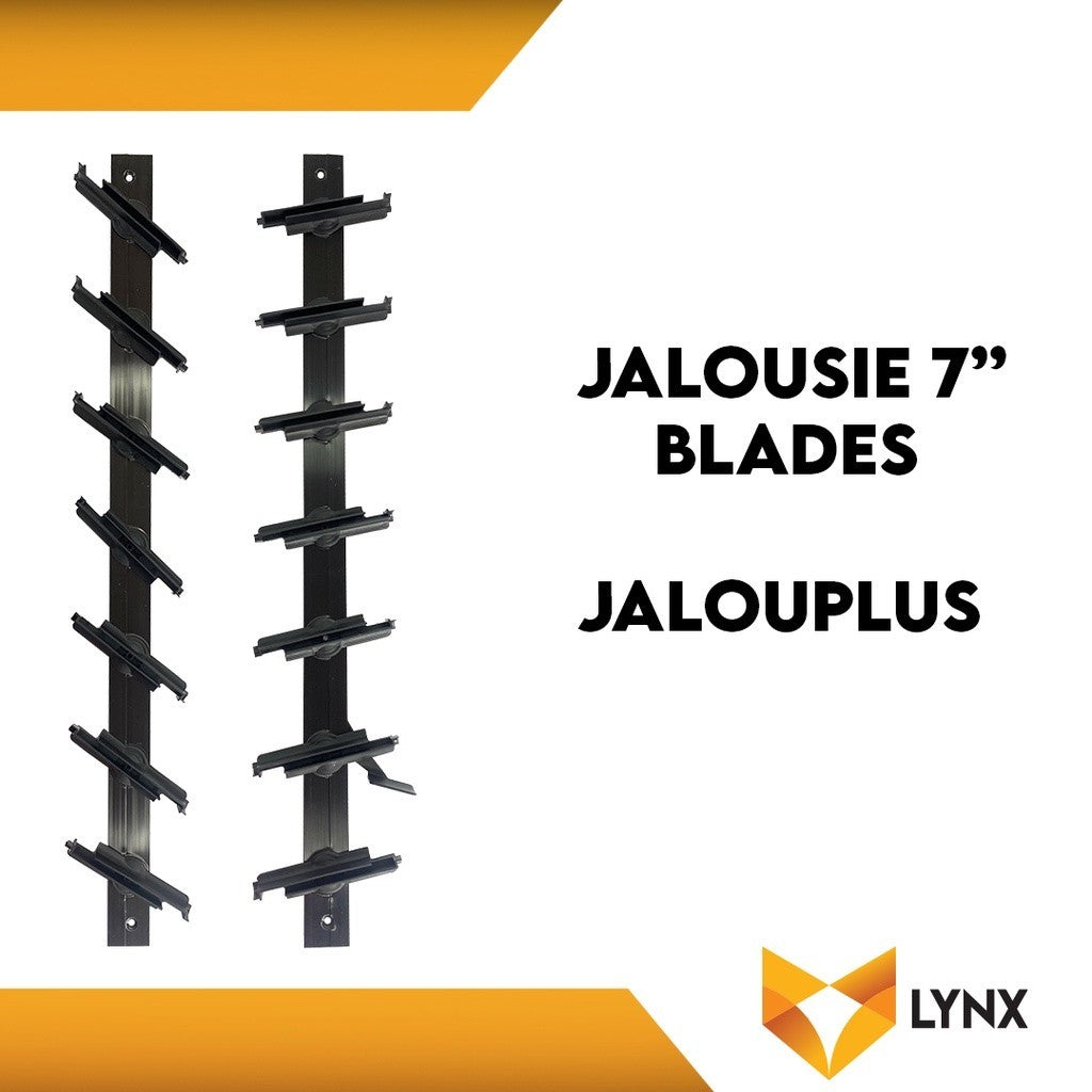 Jalousie Jalouplus 7 Blades for Louver Window 1 Pair