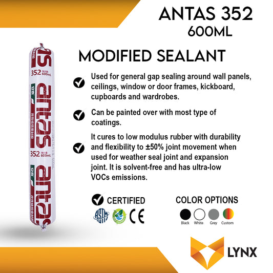Antas 352 Hybrid Multi-Purpose Sealant White