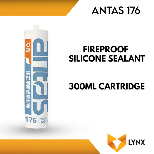 Antas 176 Fireproof Silicone Sealant 300ml Cartridge