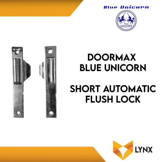 DOORMAX  BLUE UNICORN  short AUTOMATIC FLUSH LOCK