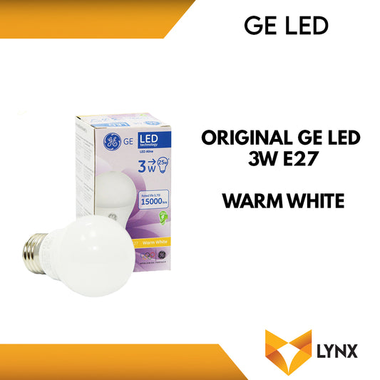 Original GE LED 3W E27 (Warm White)