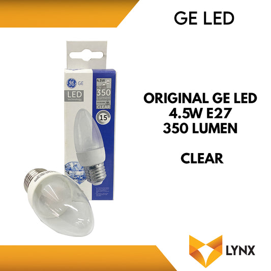 Original GE LED 4.5W E27 350 Lumen (Clear)