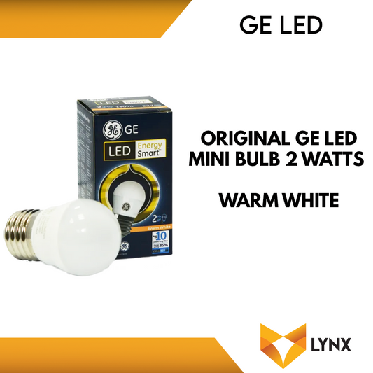 Original GE LED MINI BULB 2 Watts (Warm White)