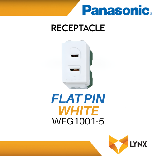 Panasonic Wide Flat Pin
