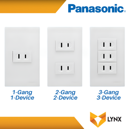 Panasonic Wide Flat Pin