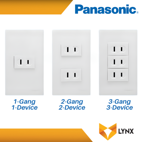 Panasonic Wide Flat Pin