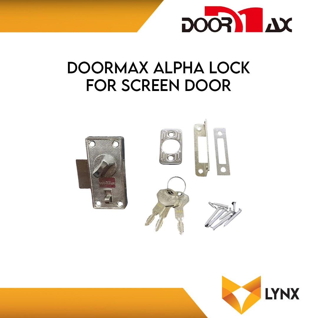 DOORMAX ALPHA LOCK FOR SCREEN DOOR