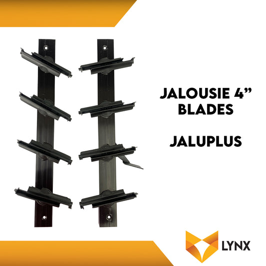 Jalousie Jaluplus 4 Blades for Louver Window 1 Pair