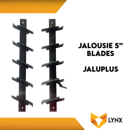 Jalousie Jaluplus 5 Blades for Louver Window 1 Pair