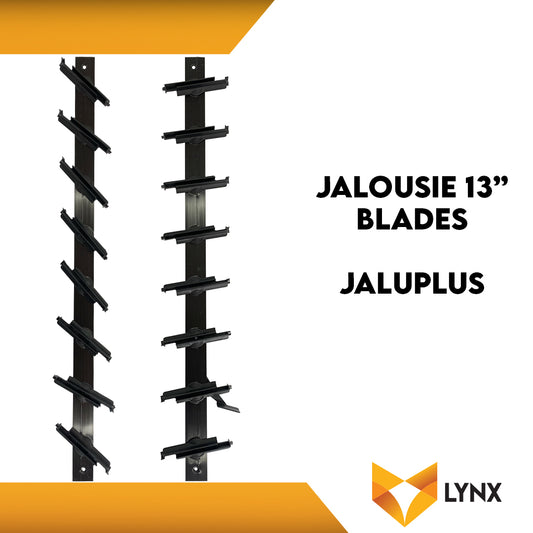 Jalousie Jaluplus 13 Blades for Louver Window 1 Pair