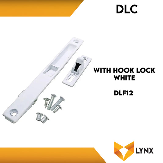 DLF12 WITH HOOK LOCK WHITE