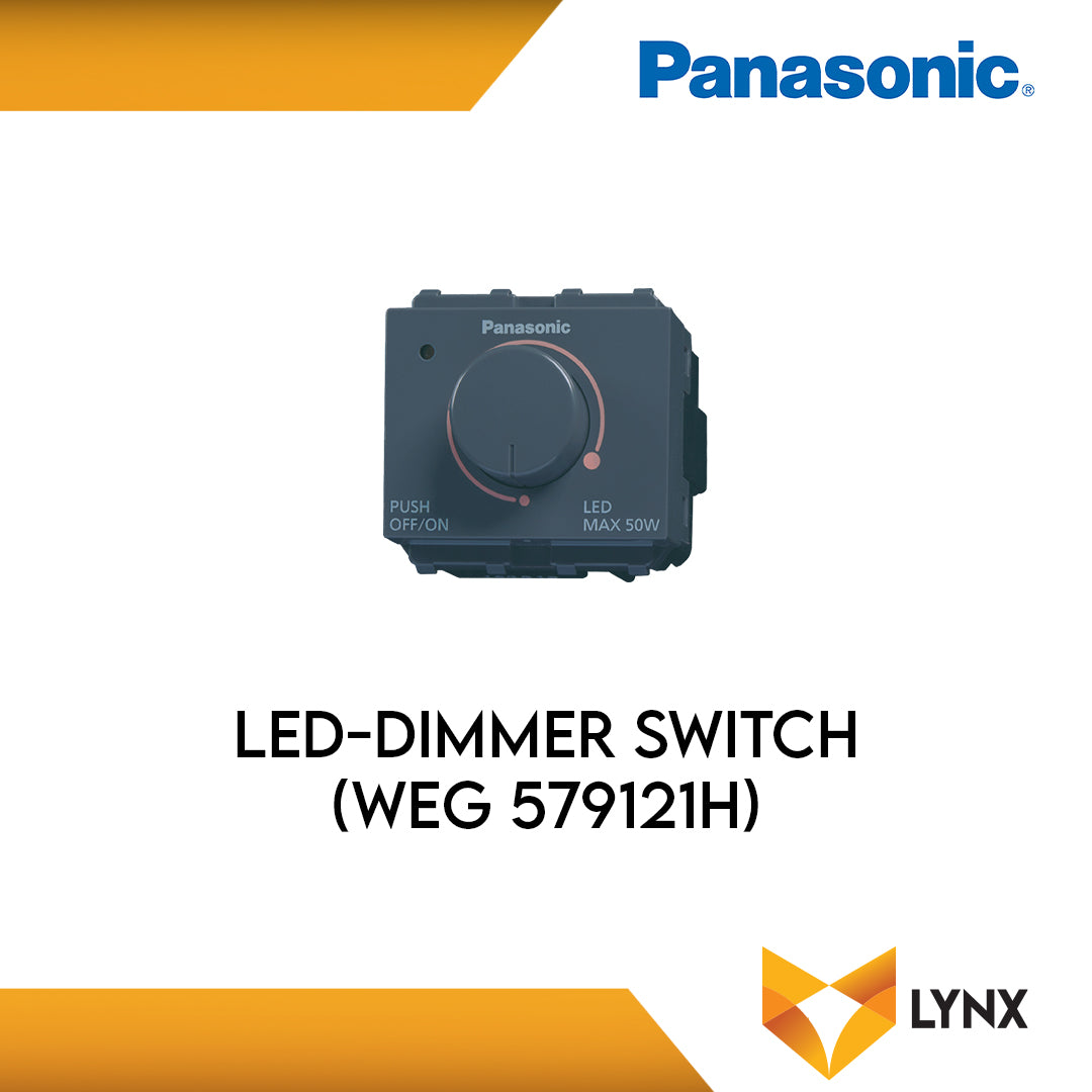 PANASONIC LED-DIMMER SWITCH (WEG579121H)