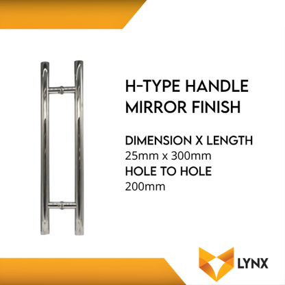 H-TYPE HANDLE MIRROR FINISH