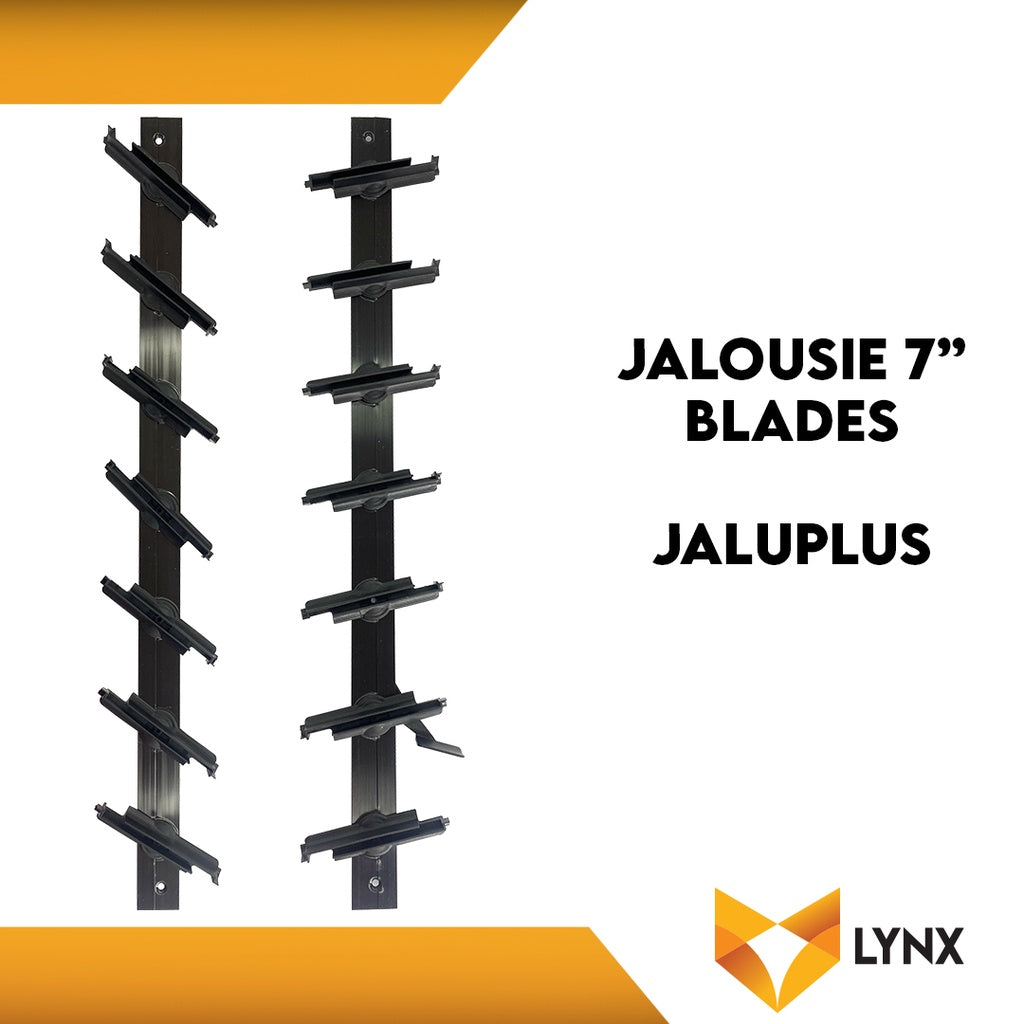 Jalousie Jaluplus 7 Blades for Louver Window 1 Pair