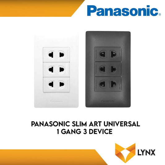 Panasonic Slim Art Universal Receptacles
