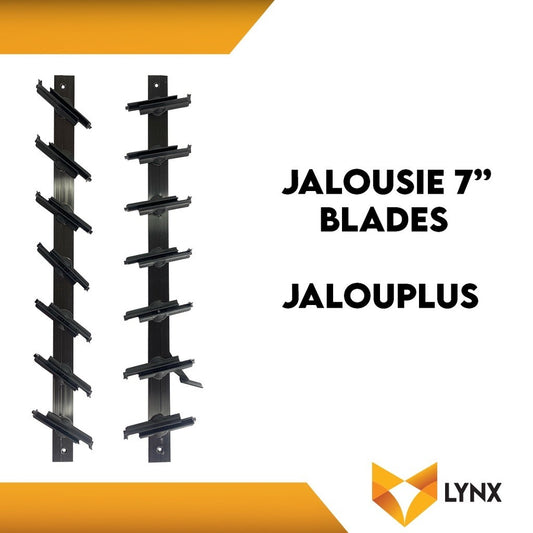 Jalousie Jalouplus 7 Blades for Louver Window 1 Pair